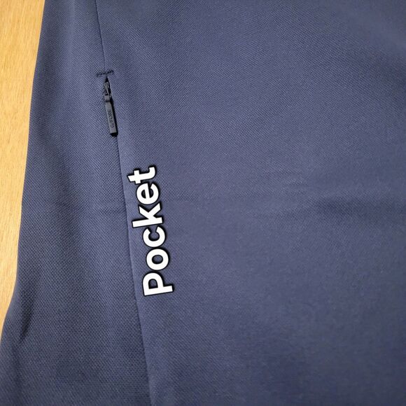 G/Fore Golf Logo DOUBLE KNIT Blue Vest Mens Size Medium Style GMM000031 - Picture 10 of 16